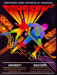 Hockey! / Soccer! Odyssey 2 US box art